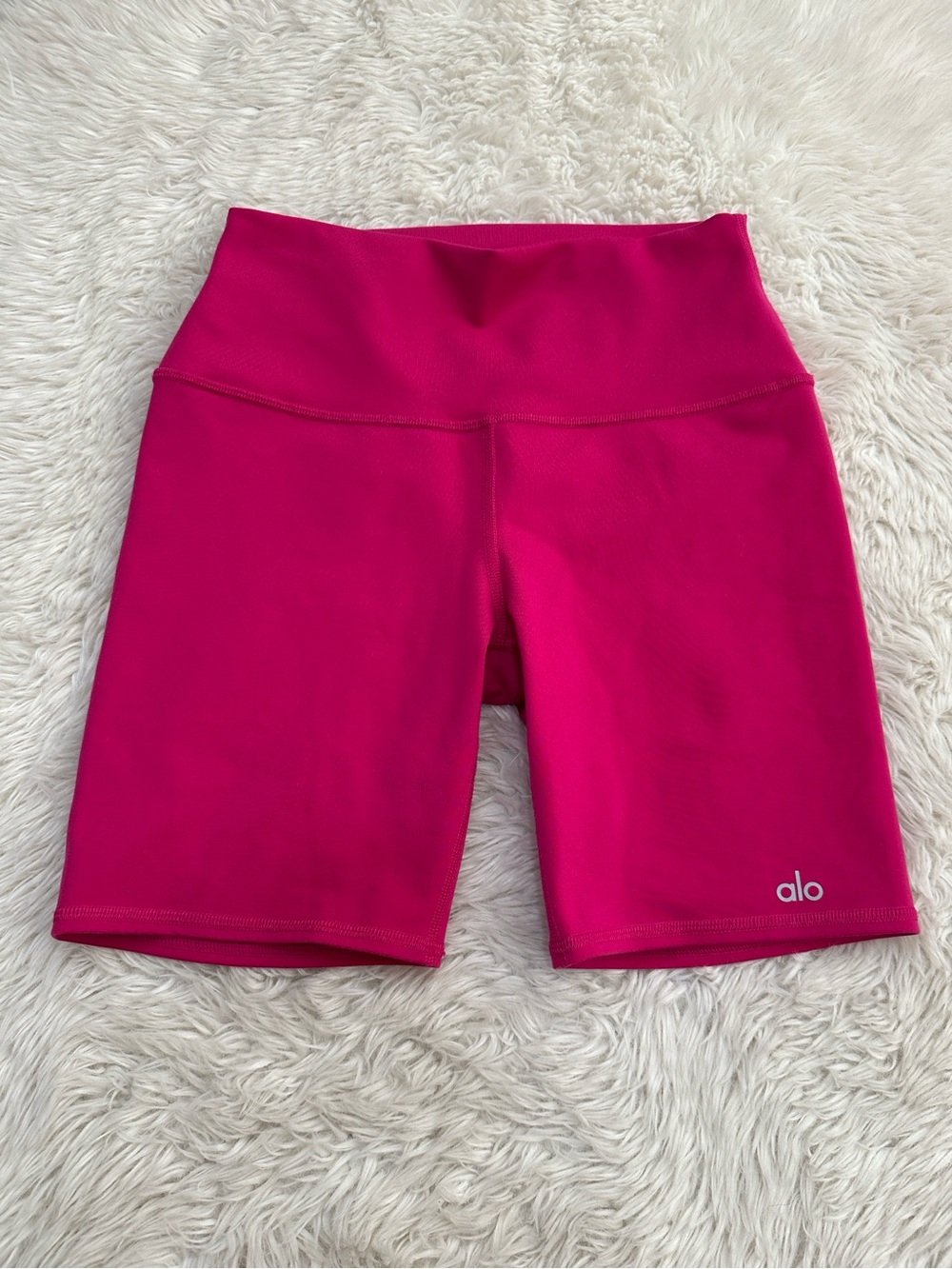 ALO Yoga High-Rise Airbrush Biker Shorts
